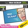 Tapis Personnalisé Wet-SCRAP