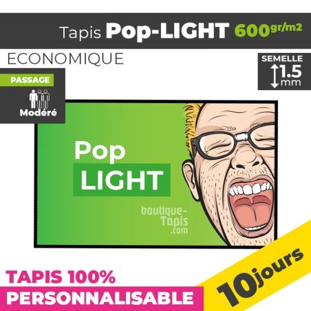 Tapis Personnalisé Pop-LIGHT