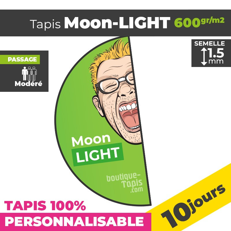 Tapis Personnalisé Moon-Light